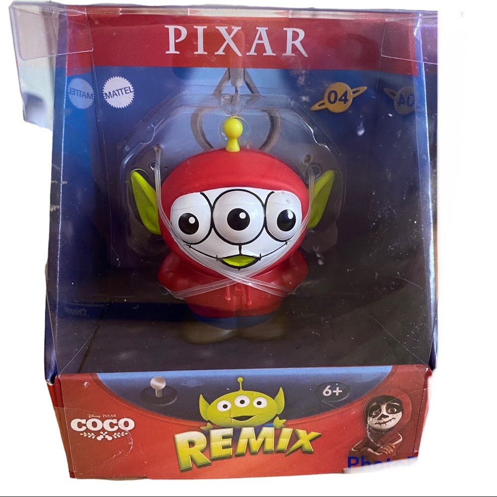 Disney Pixar Mattel Remix Toy Story Alien Coco Miguel  #04 New in Box.